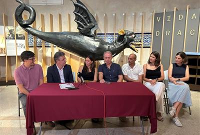 Vilafranca presenta els cinc administradors de la Festa Major de 2027. Ajuntament de Vilafranca